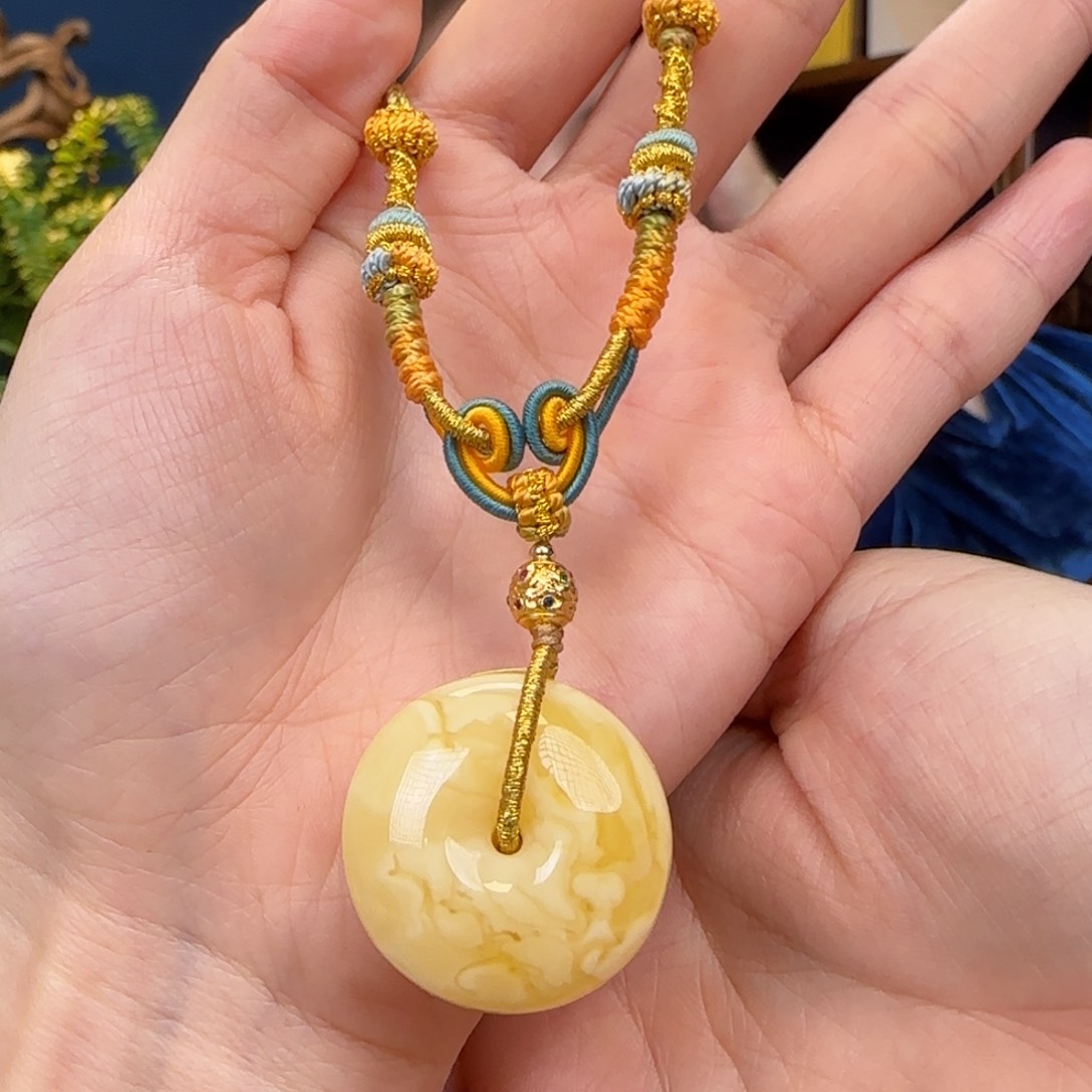 蜜蜡颈饰未镶嵌111111111111