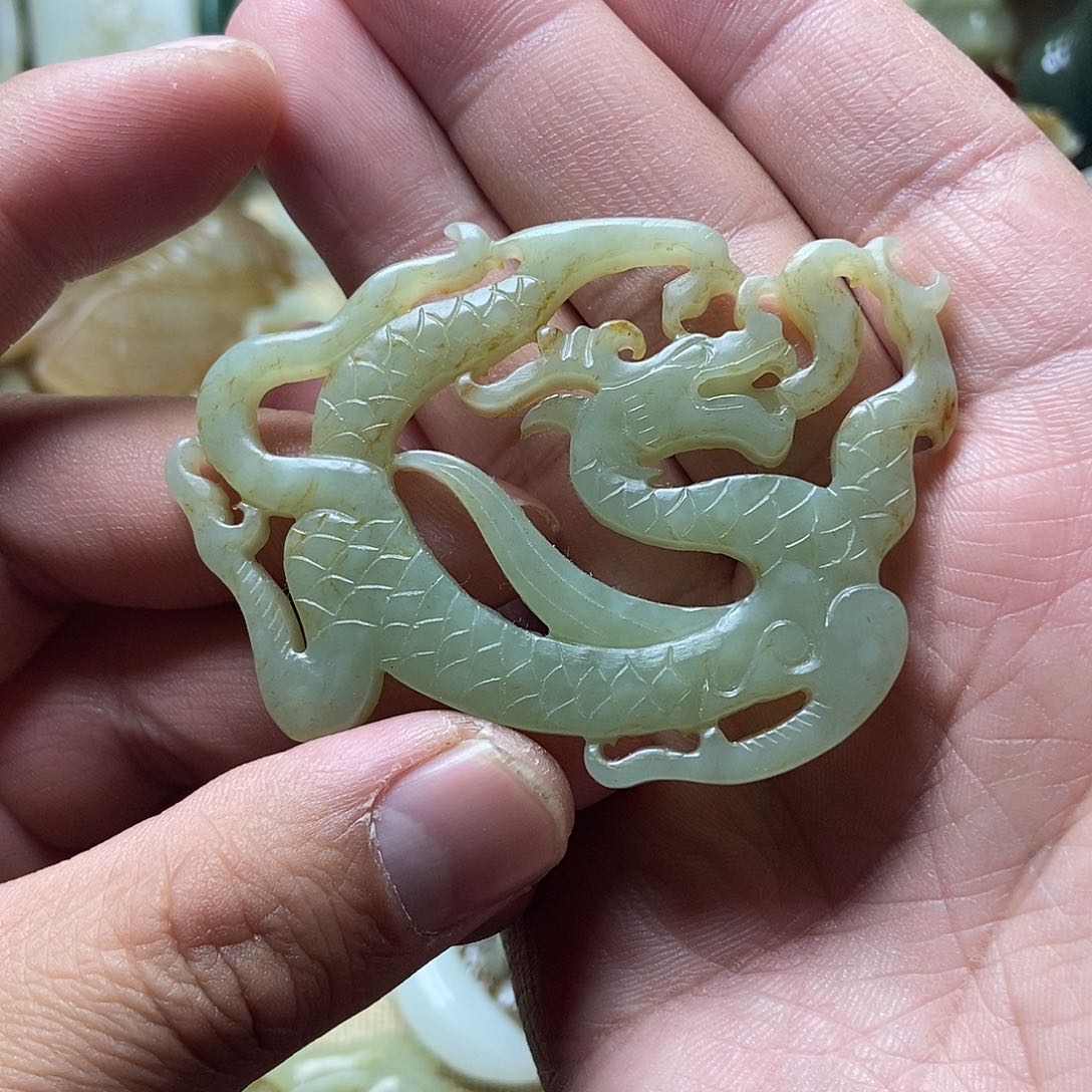 和田玉挂件未镶嵌