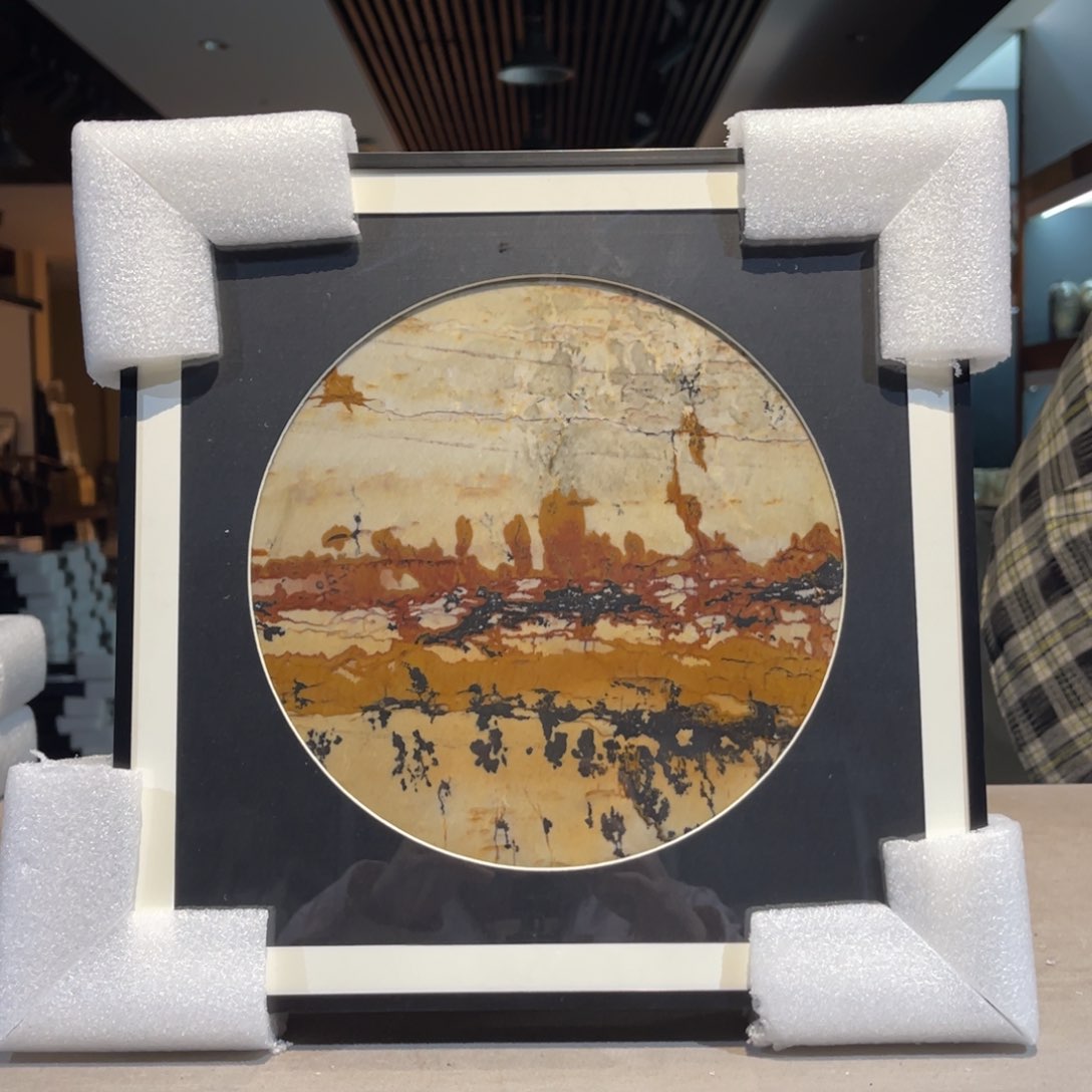 彩石30/30 三峡清江画面石