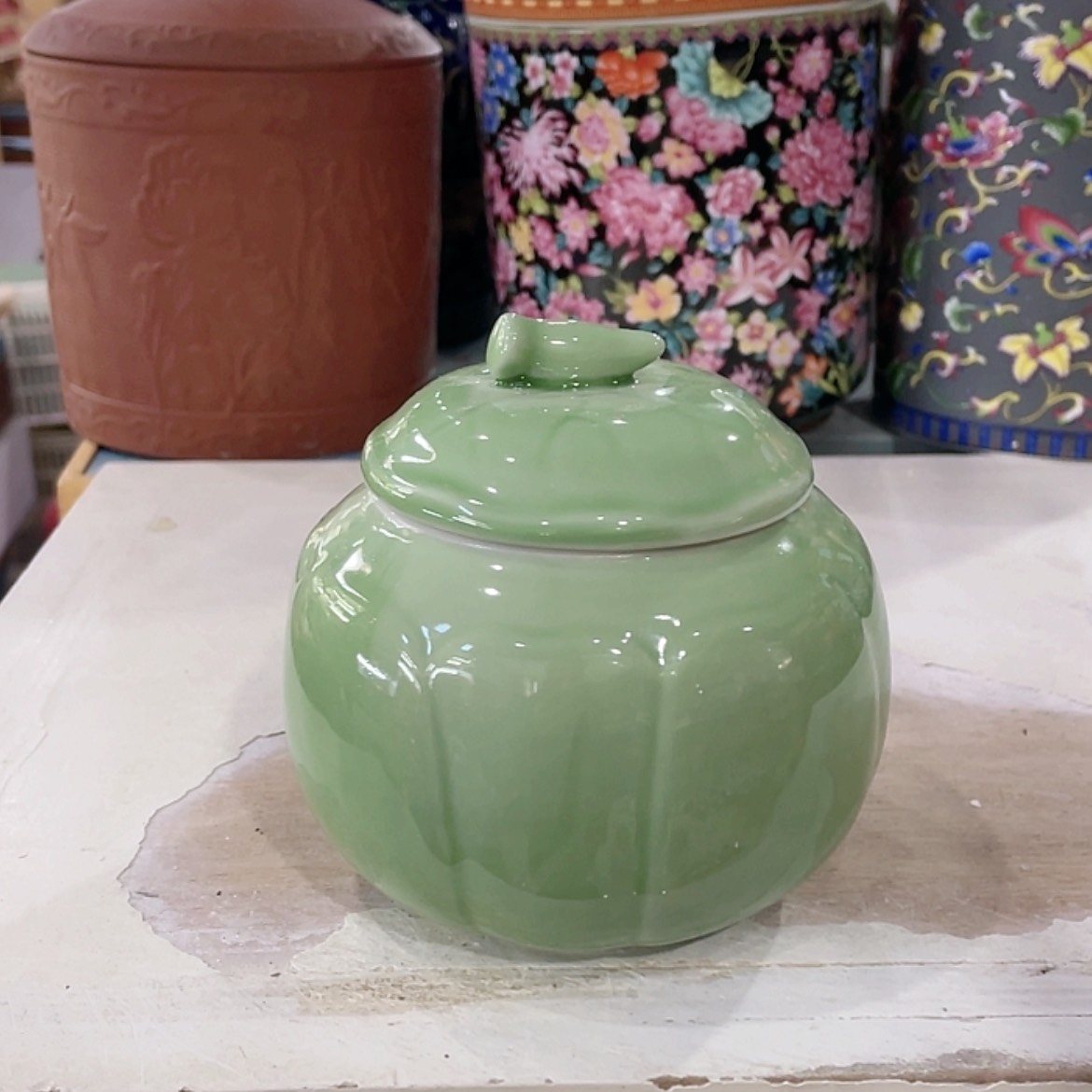 【闪购商品】罐陶瓷茶叶罐密封罐