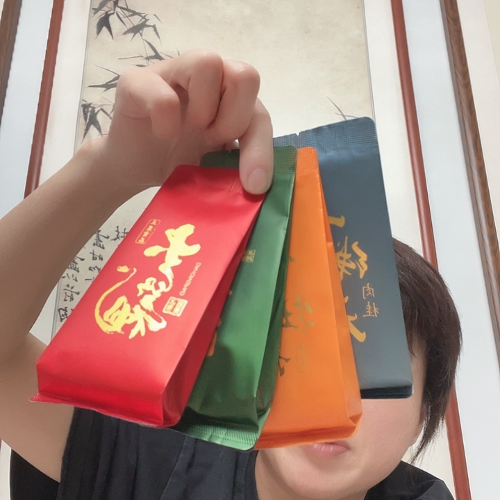 国画武夷岩茶四泡