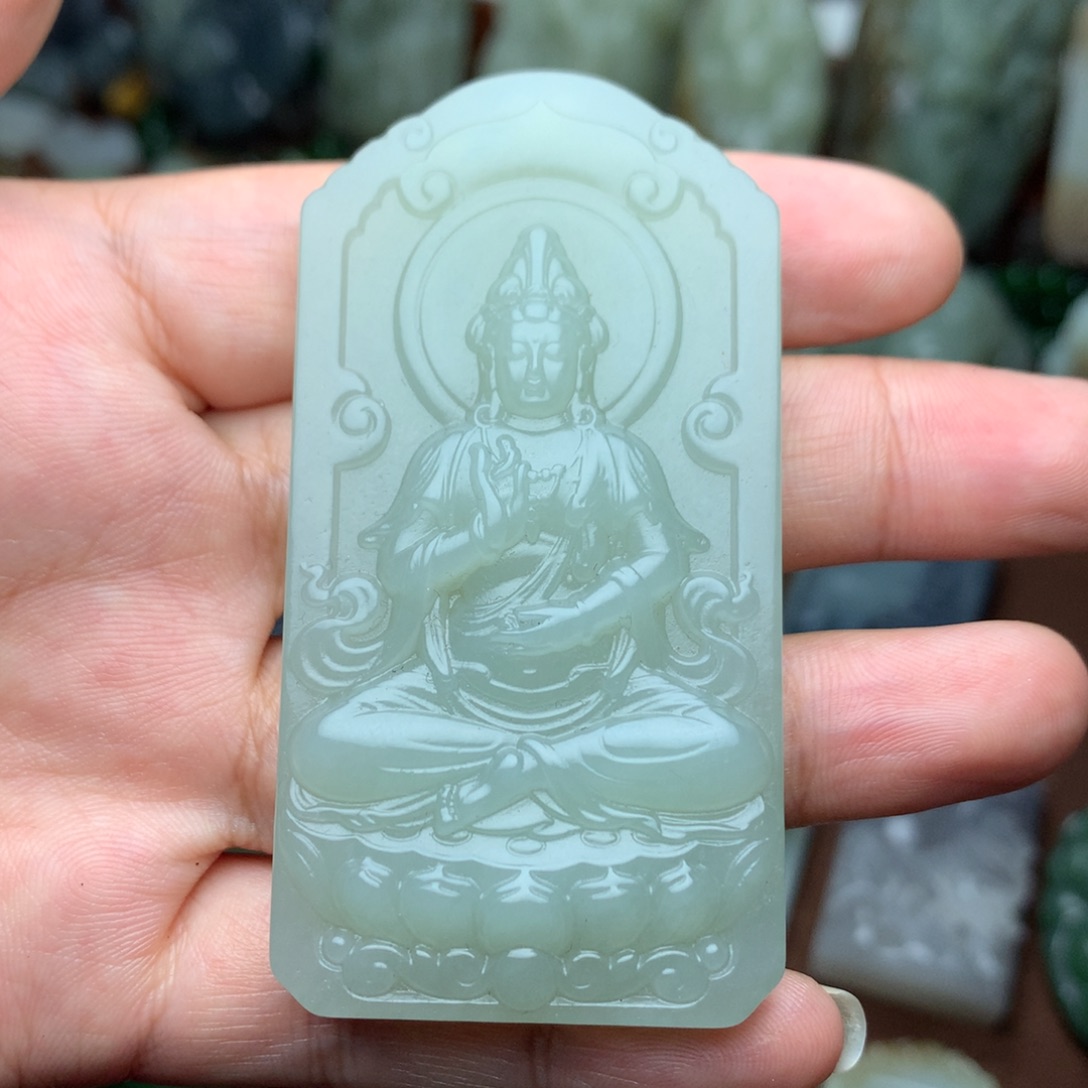 和田玉挂件未镶嵌