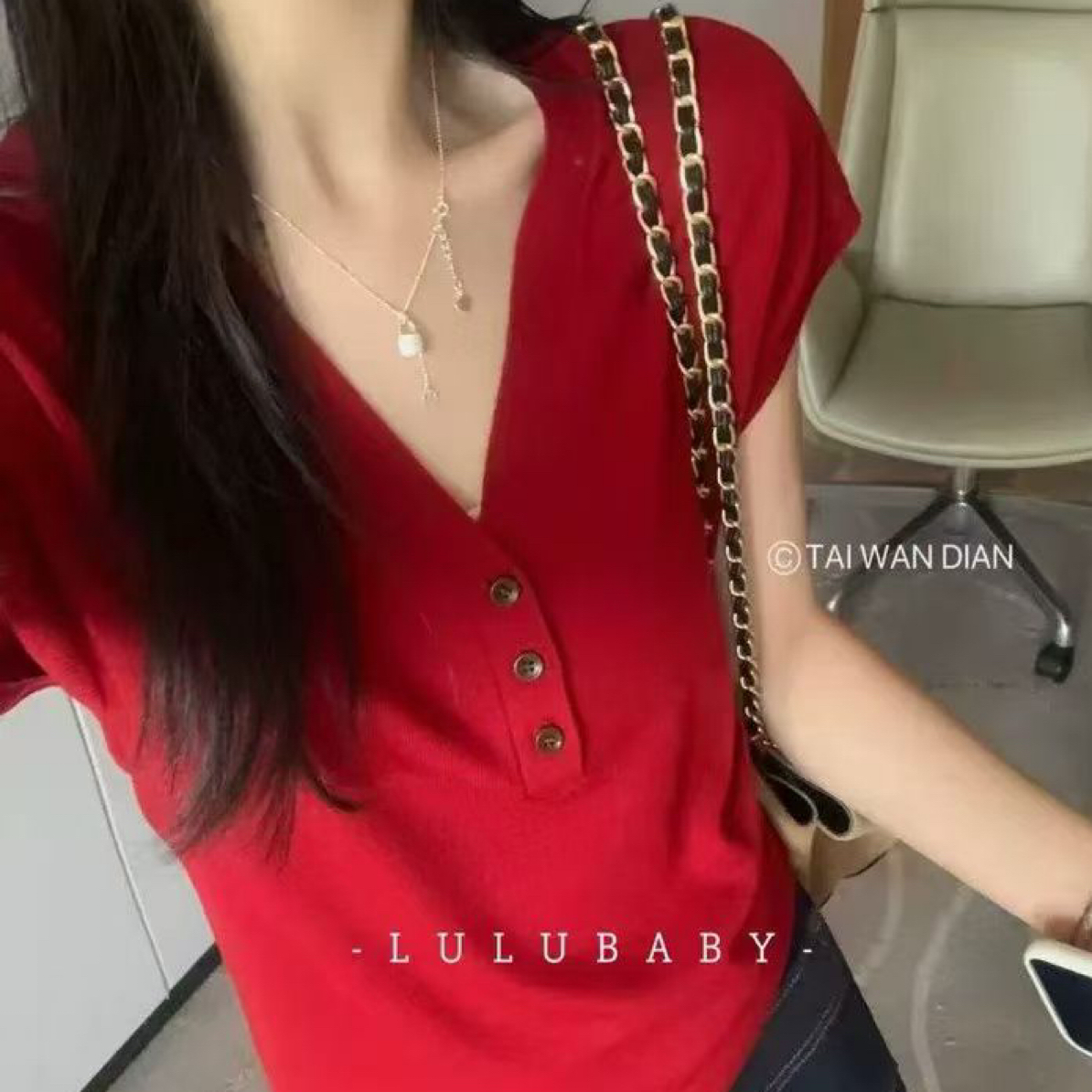 【宠粉】高品质精纺羊毛V领三粒扣无袖老钱风针织衫