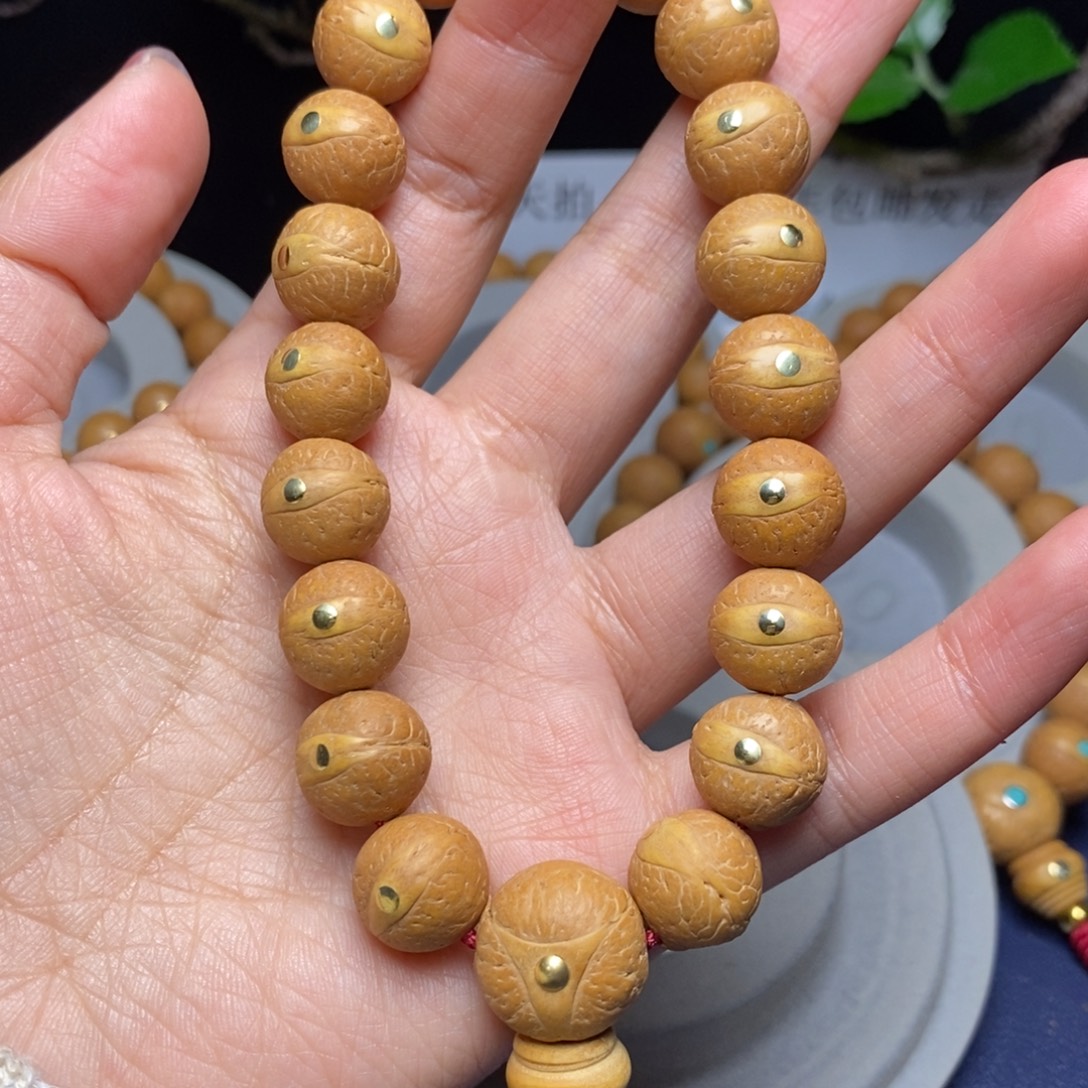 大***抖凤眼菩提吊坠13手串