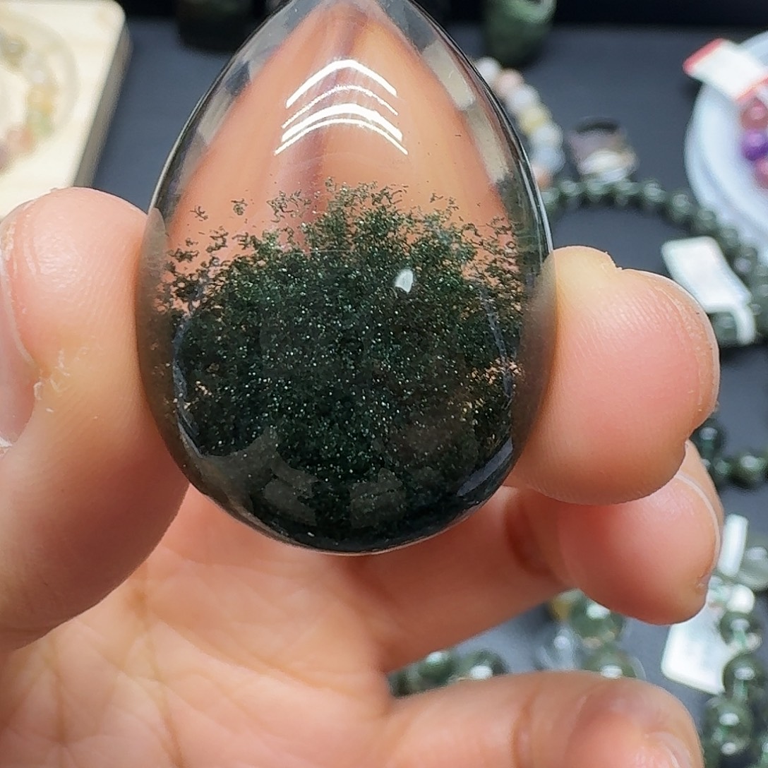 未镶嵌吊坠(不含链)水晶定制不退不换