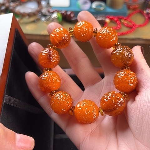 滴血莲花菩提吊坠