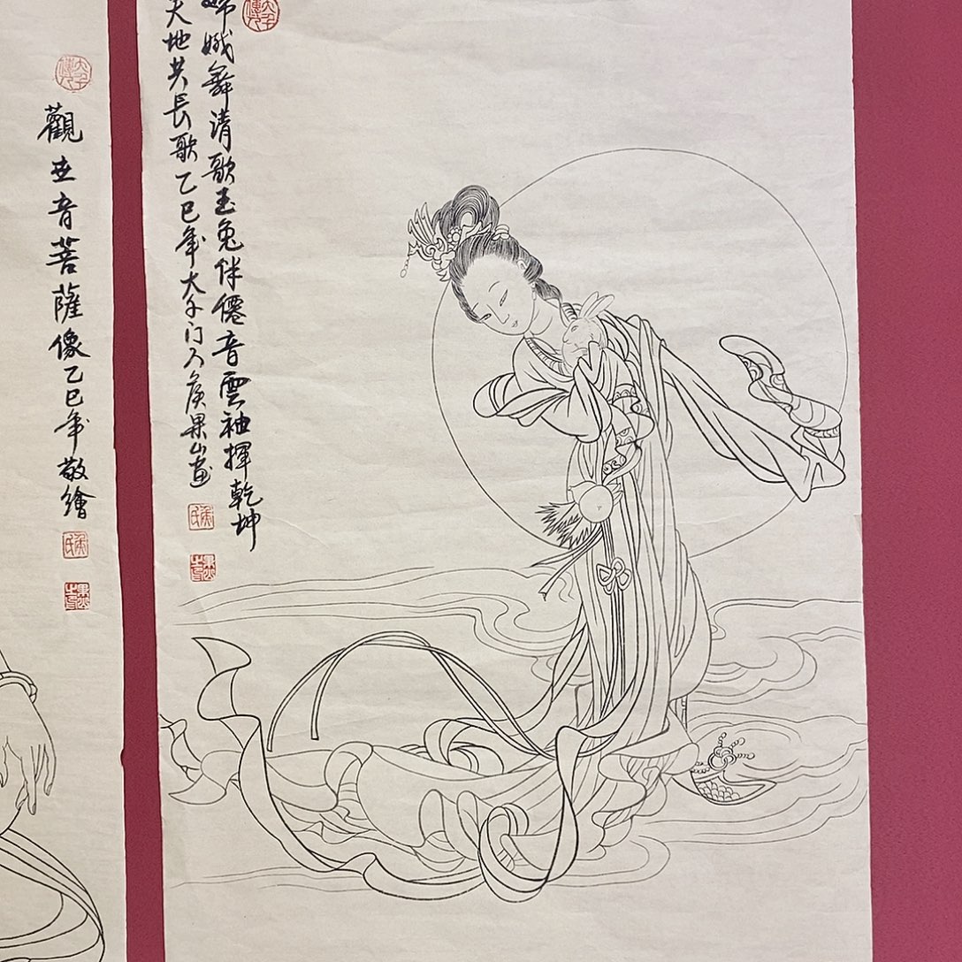 国画大风堂嫡传-侯果山老师作品路 