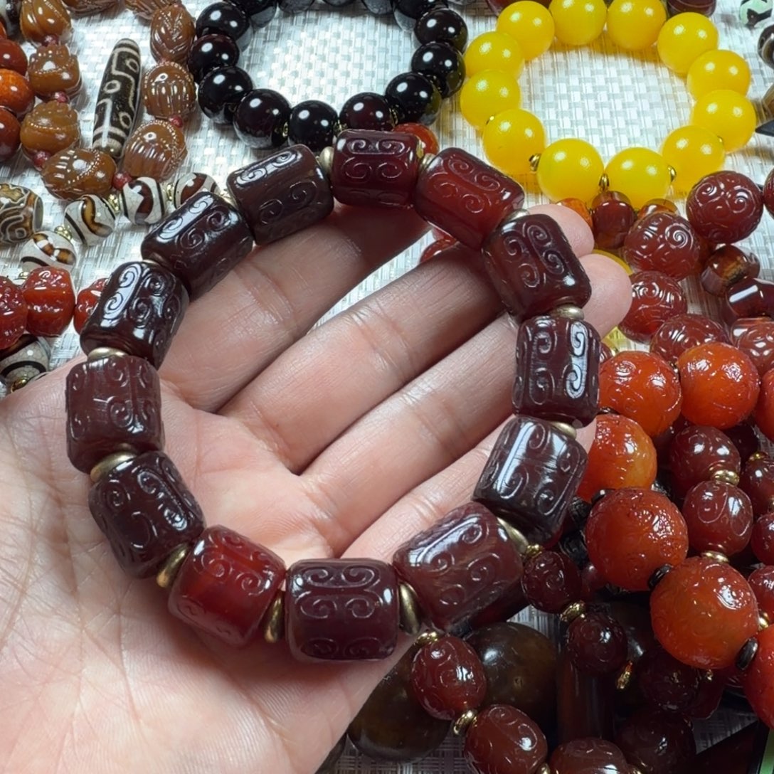 用***5玛瑙/玉髓未镶嵌挂件