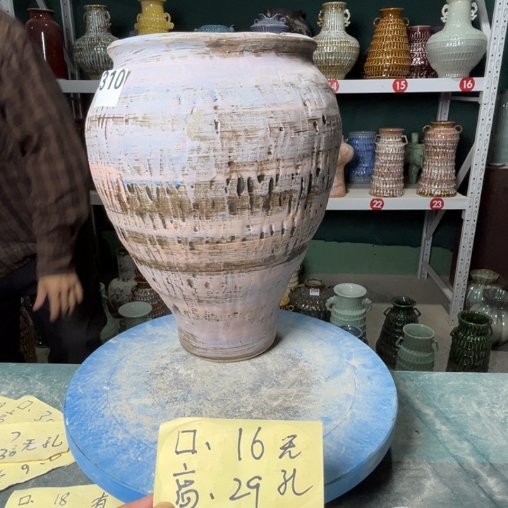 陶景德镇陶瓷花盆花器310