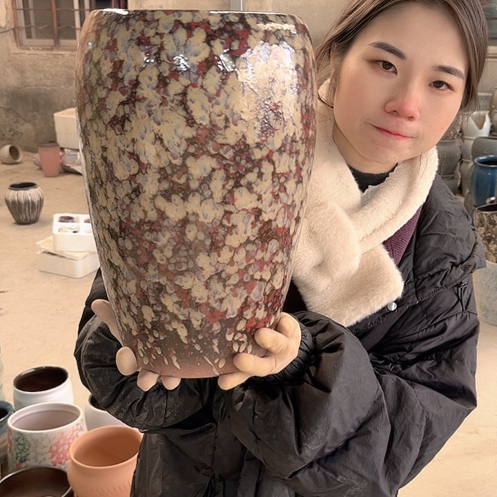 正品口20高33花盆……