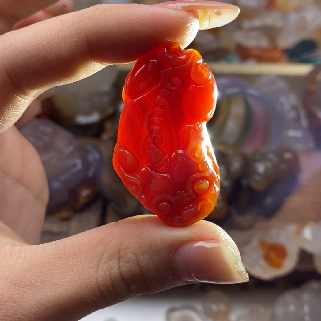 玛瑙/玉髓未镶嵌颈饰
