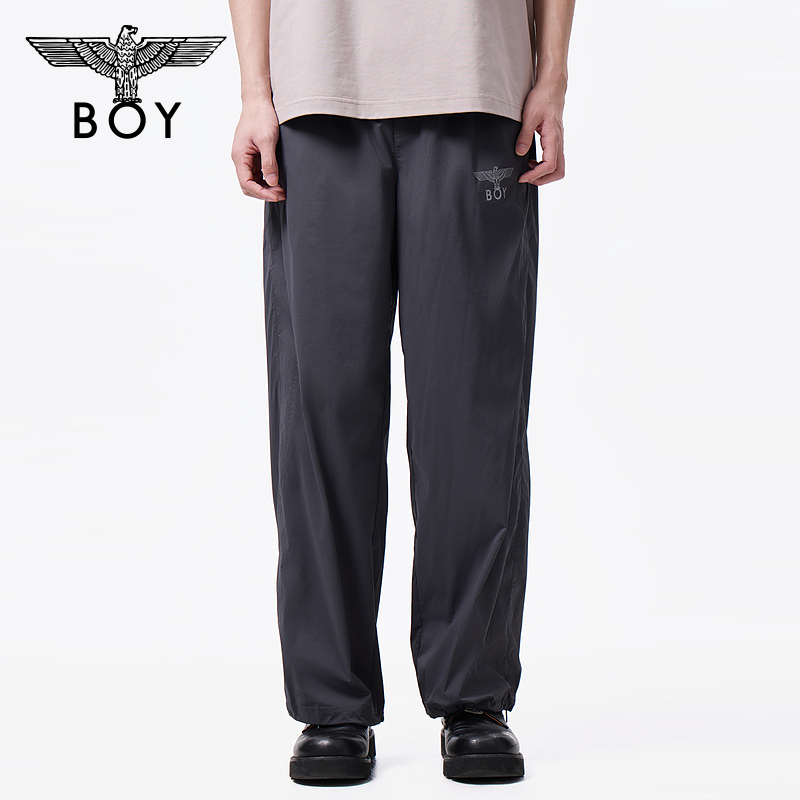 BOY LONDON25新款夏季男女同款简约时尚直筒休闲潮牌长裤N34009