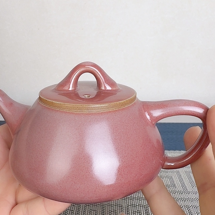 壶l钧瓷茶壶实用家用