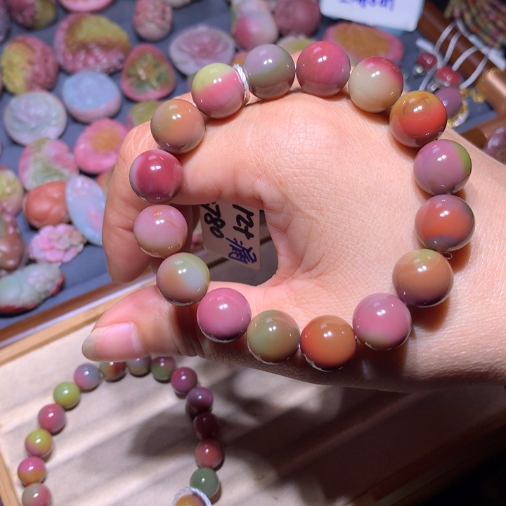 玛瑙/玉髓未镶嵌手链盐源玛瑙