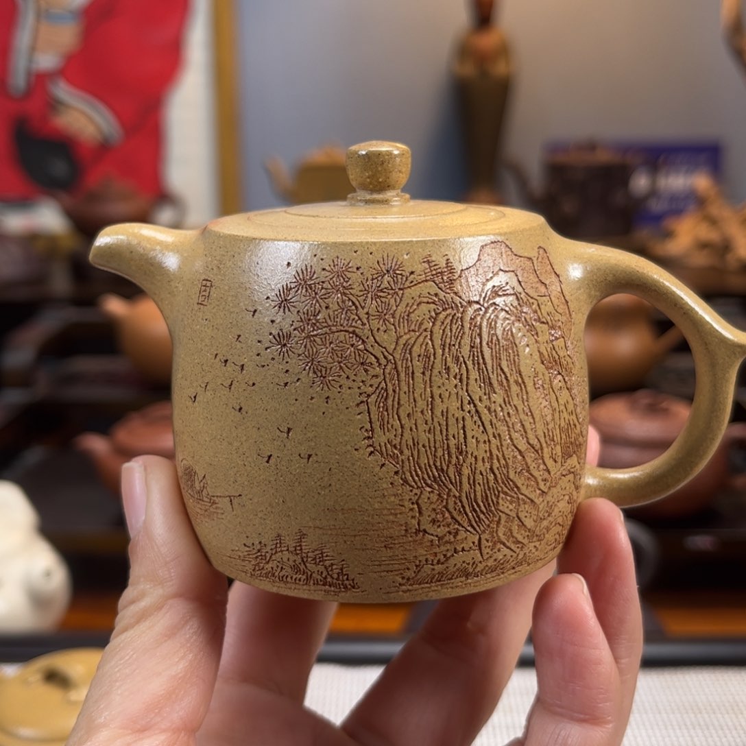 紫砂茶壶紫砂茶具半手工制作