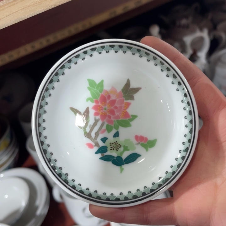 醴陵釉下高温瓷手绘10厘米