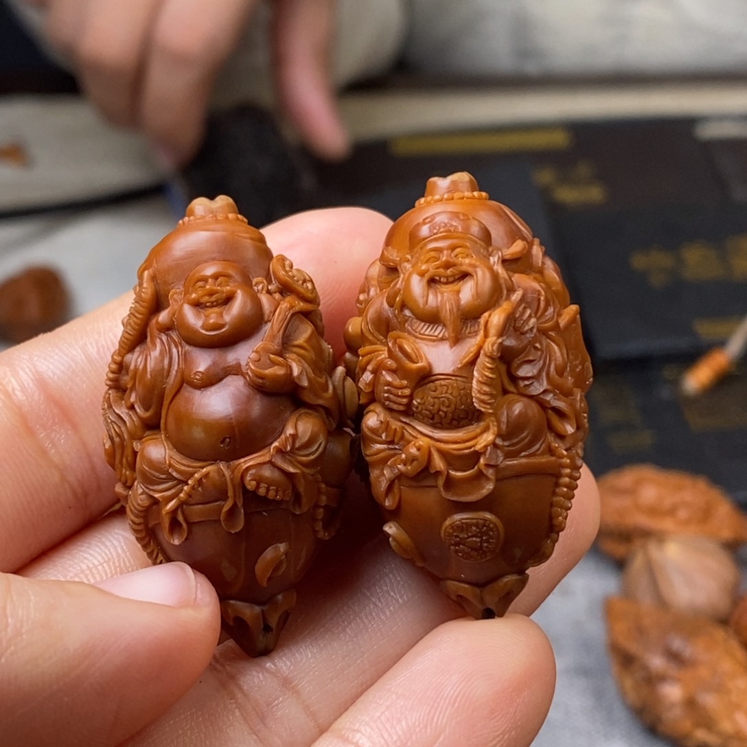 橄榄核手串/手链坦***子核雕单子