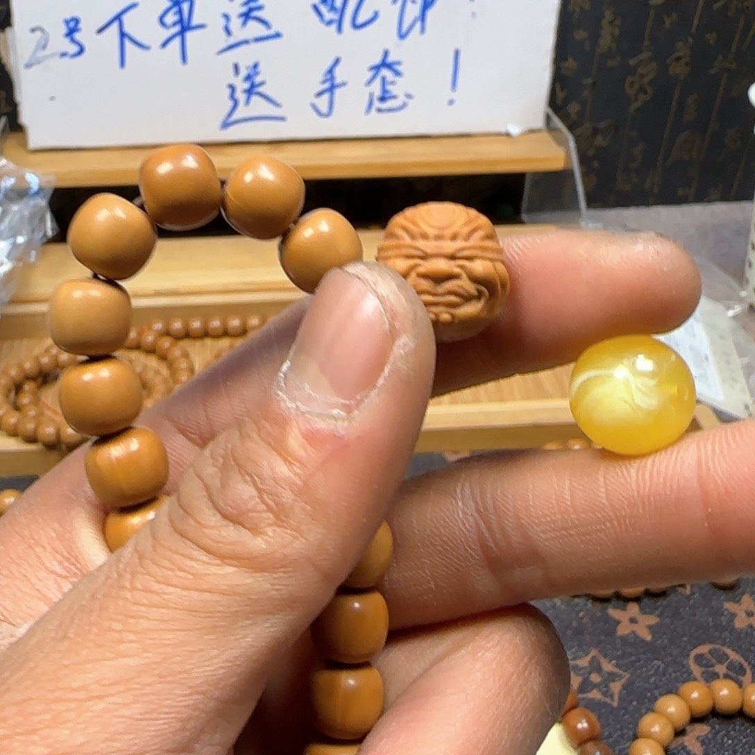 核桃手串/手链黑点64