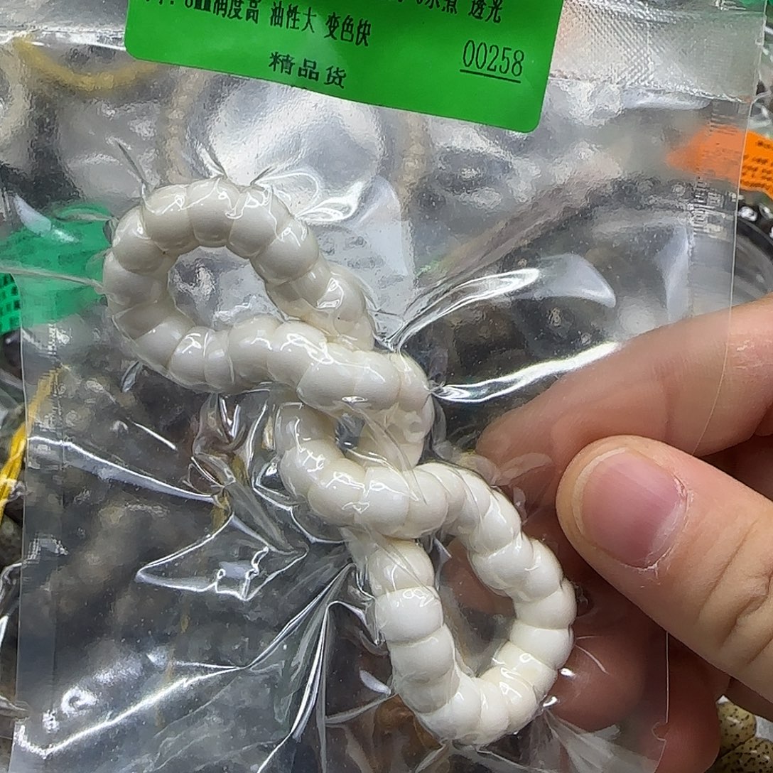 白玉菩提手串118傲世白玉菩提8大肠单圈