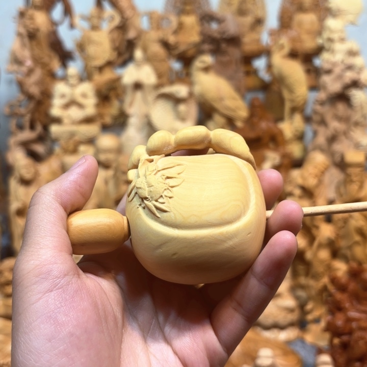 黄杨木黄杨木木鱼