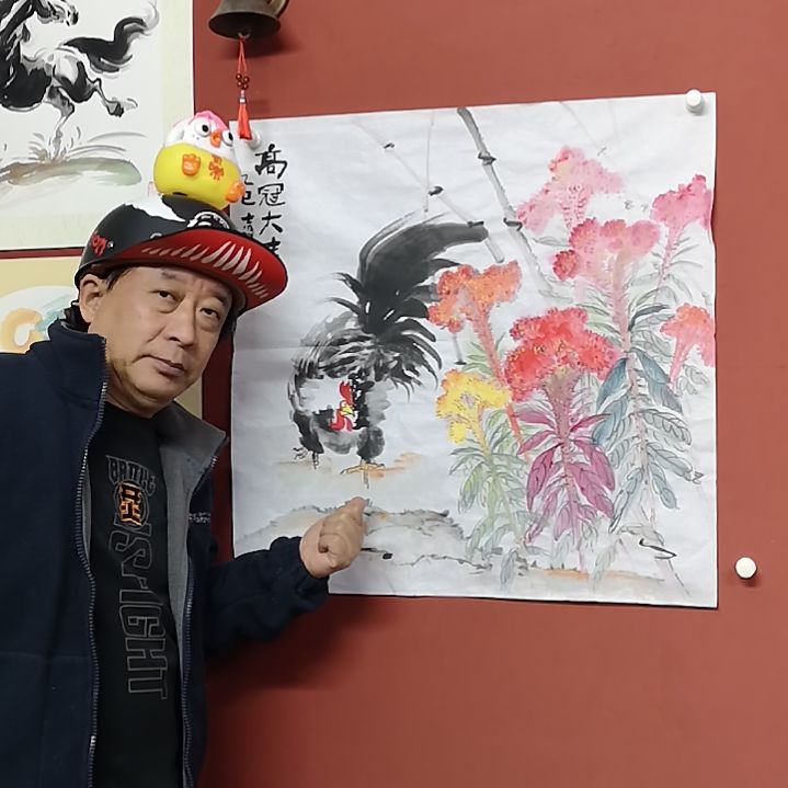 高官大吉图书画装饰画