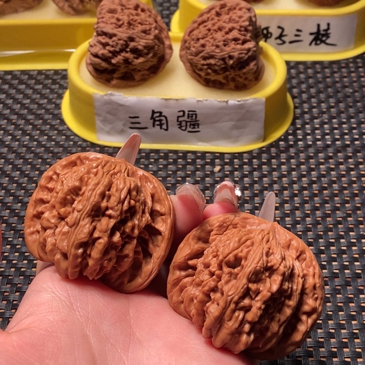 吊坠文玩核桃48四座楼毕业对