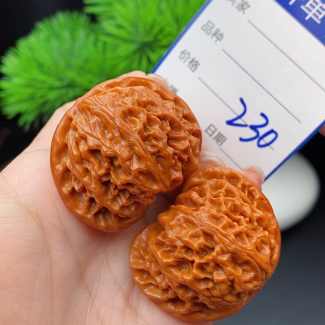 文玩核桃把件41宫灯230