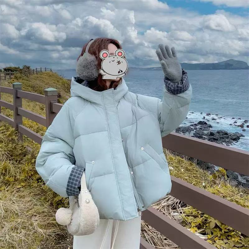 862泡芙拼接外套