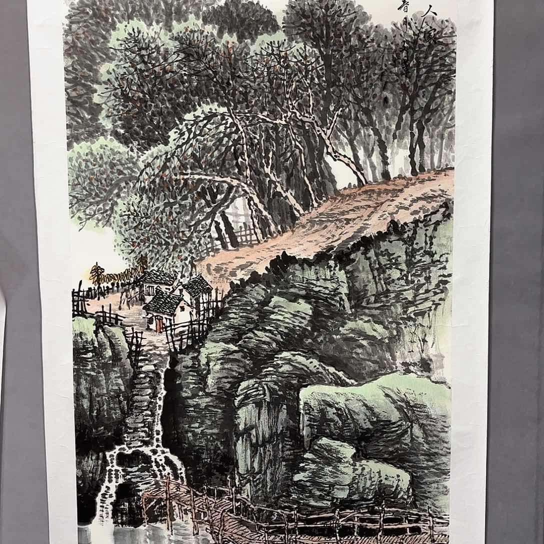 国画国画纯手绘作品请放心去藏