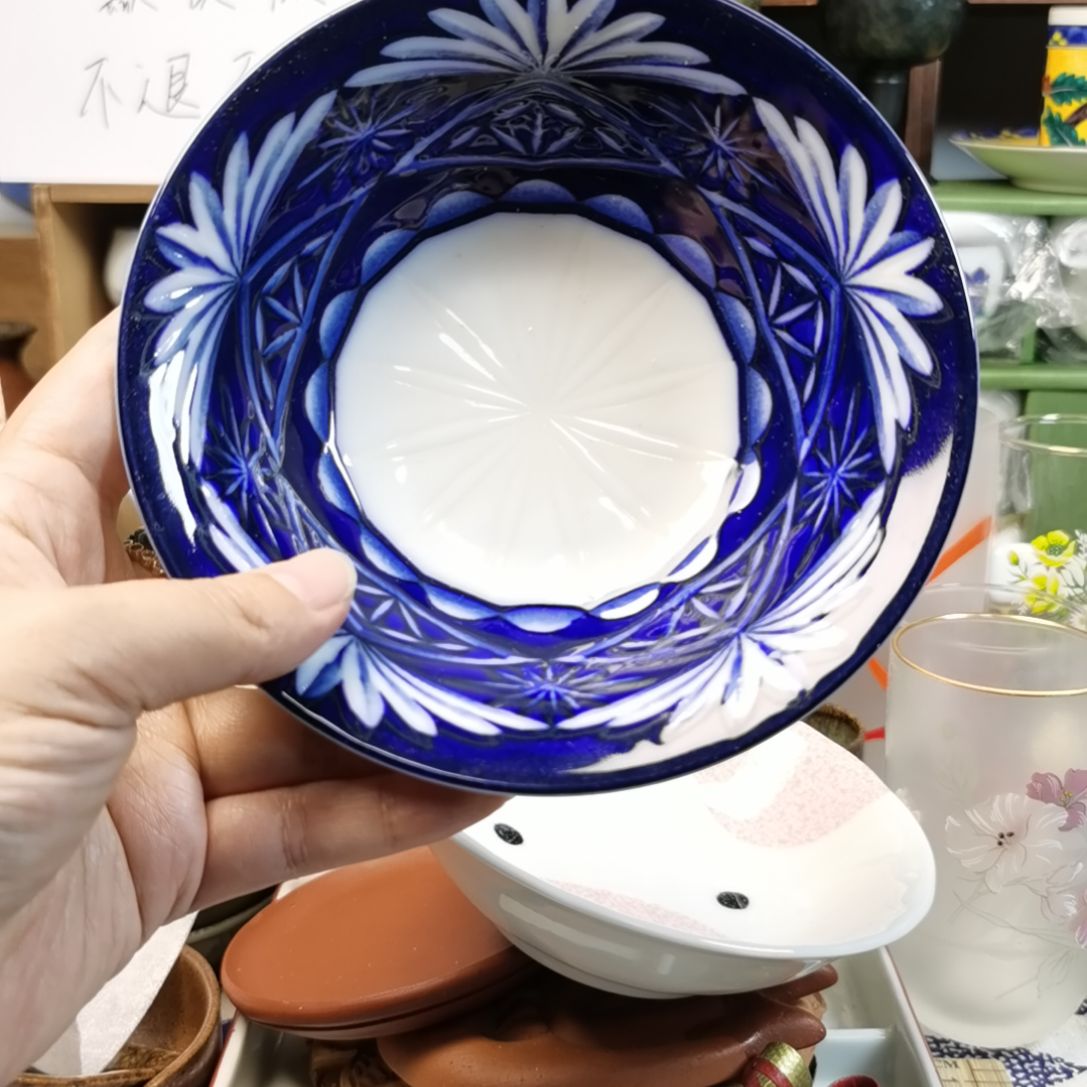 紫砂茶案陶瓷杯子碟子小碗