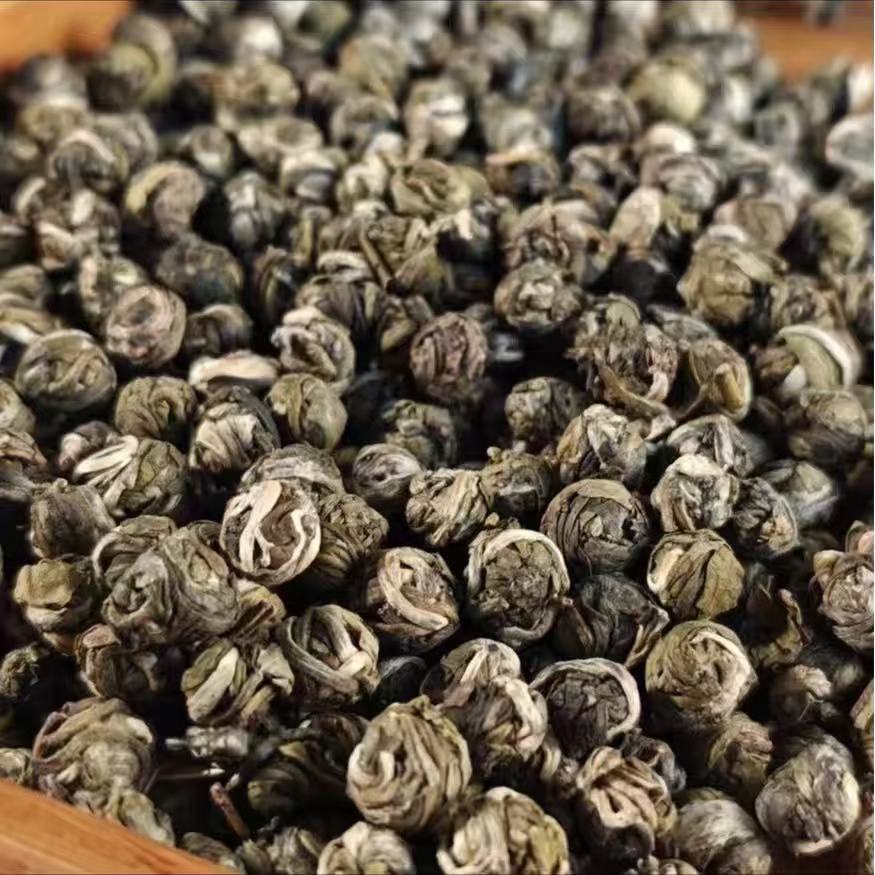 茉莉玉玲珑白茶龙珠100g