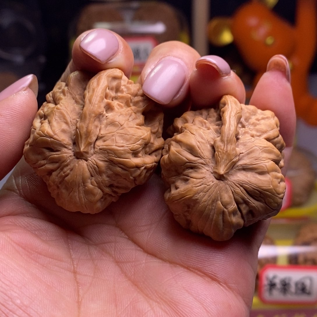 把件文玩核桃09蛤蟆头一根筋40尺