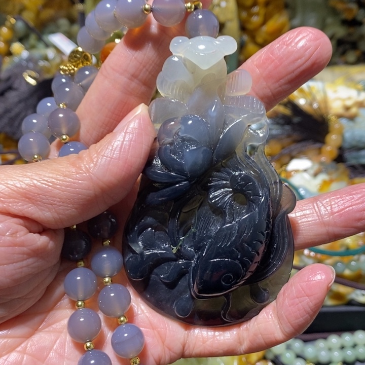 岫玉岫玉吊坠未镶嵌