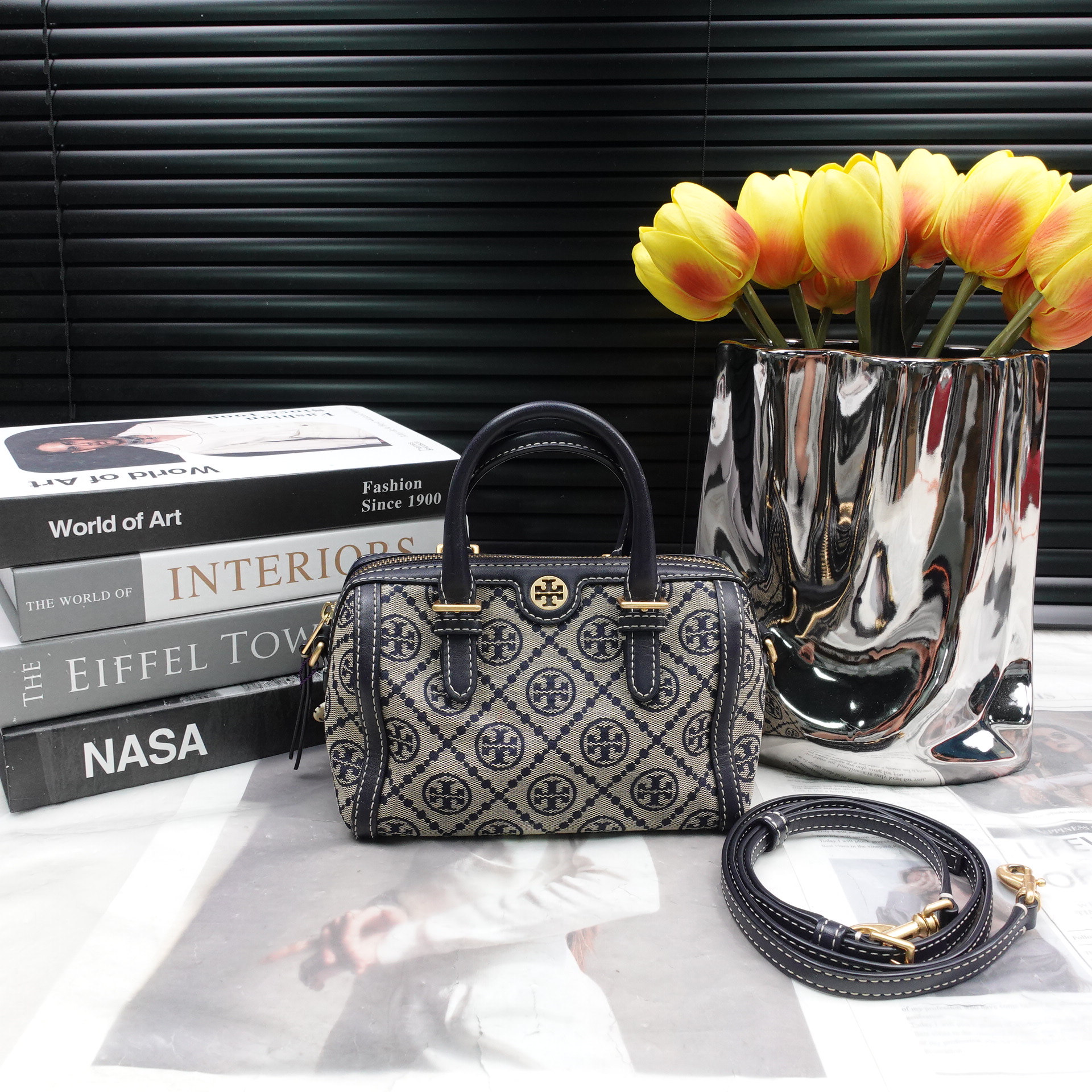 95新 TORY BURCH/汤丽柏琦 单肩包/T_ZY0000  T10314441