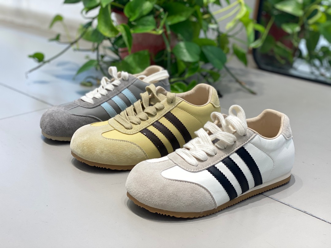 ZSWD真皮平底圆头德训鞋25-203