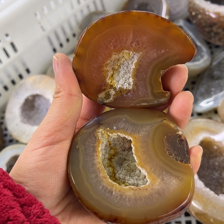 珠宝半成品未镶嵌水晶聚宝盆