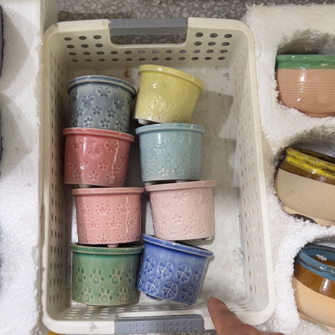 陶瓷多肉花盆陶瓷@@1683