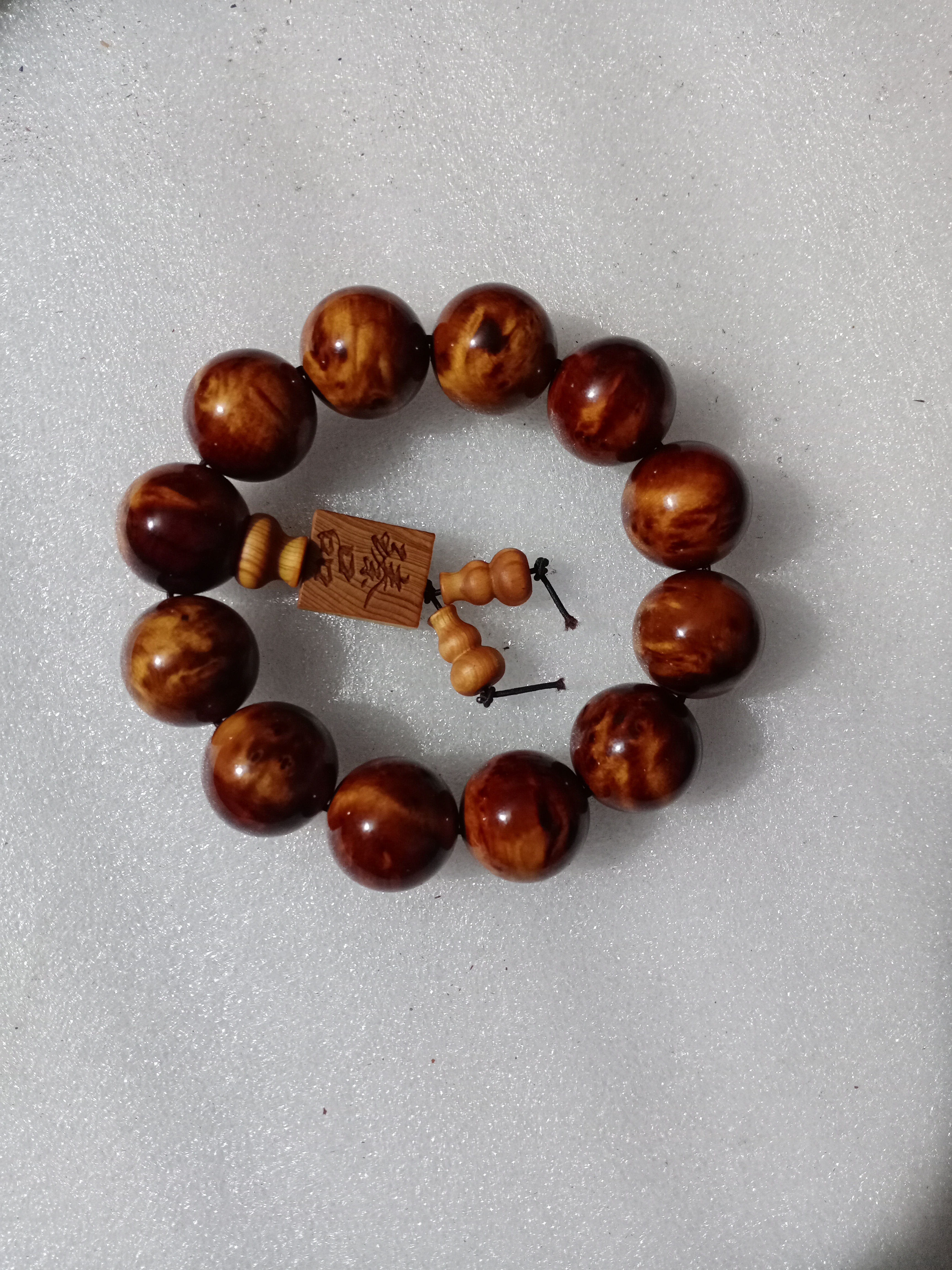 天然崖柏留疤手串2.0