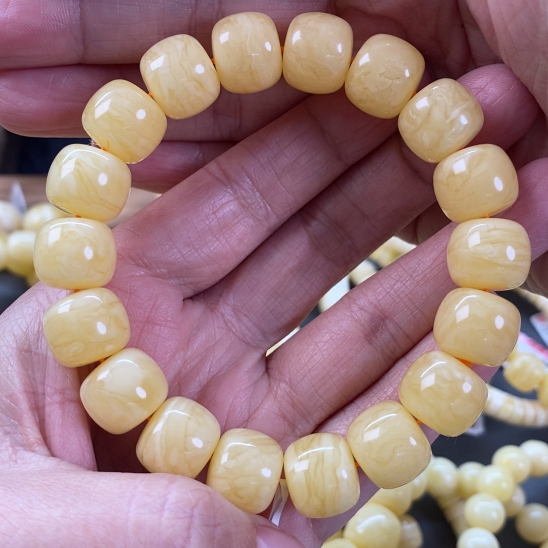 蜜蜡裸石未镶嵌13满蜡