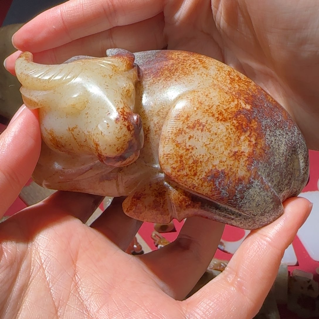 和田玉挂件未镶嵌鸿*