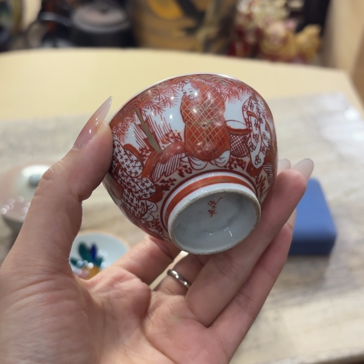 陶瓷古美术置物摆件
