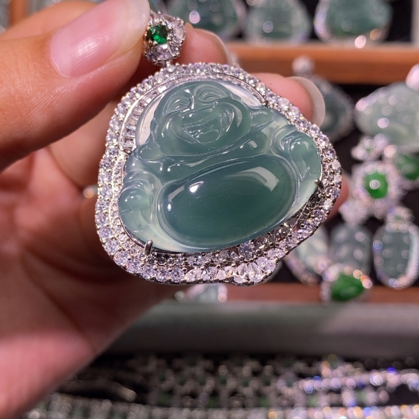 【闪购商品】翡翠未镶嵌颈饰L****?分两单