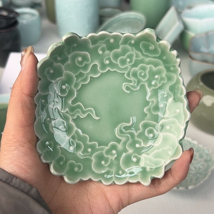 小米茶器龙泉青瓷