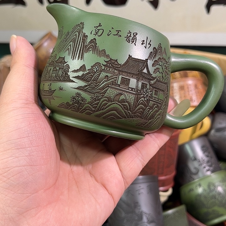 茶杯紫砂全手工紫砂主人杯