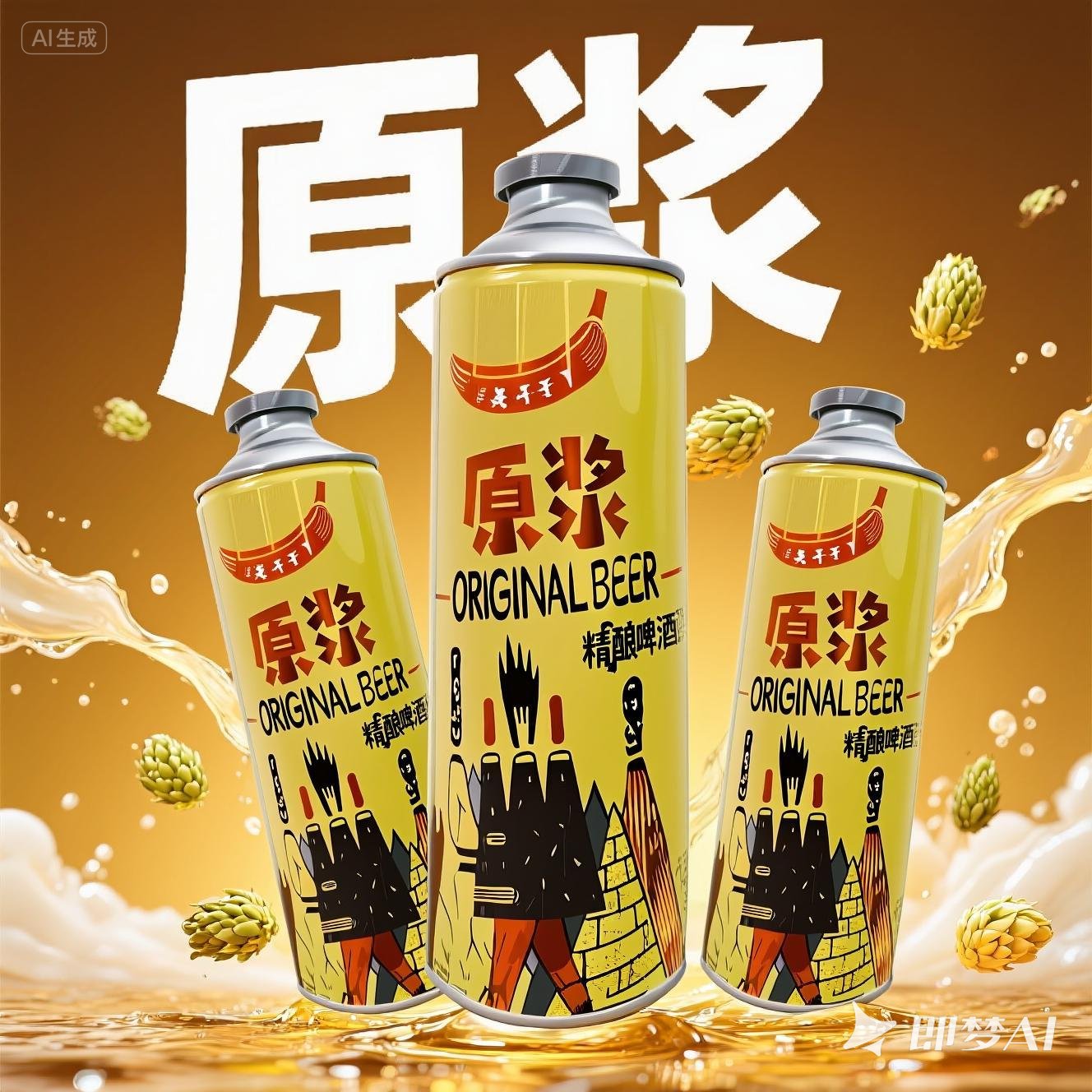 青岛蓝宝石原浆精酿啤酒鲜爽精酿浑浊型高浓度啤酒1L大桶装