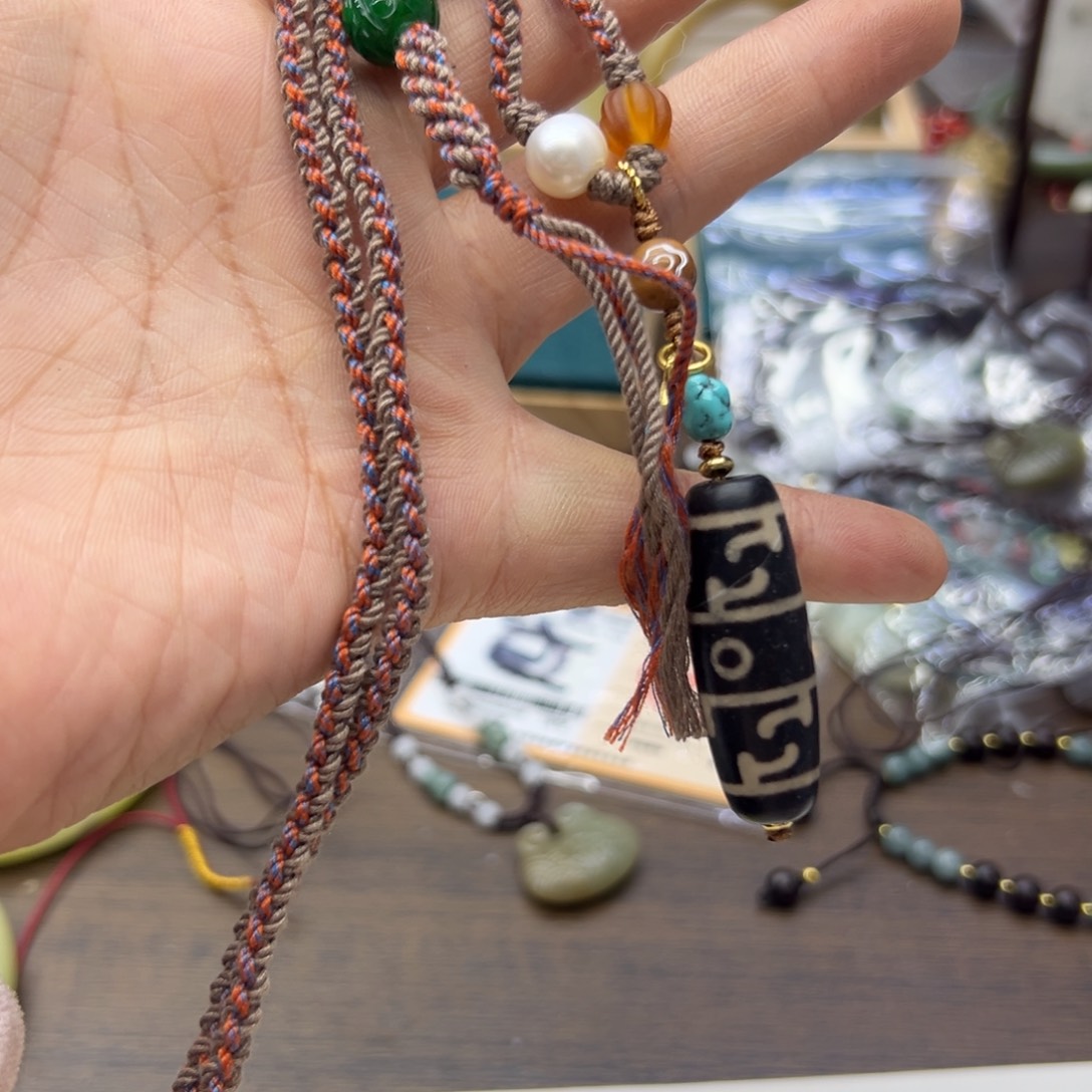 玛瑙/玉髓未镶嵌颈饰982