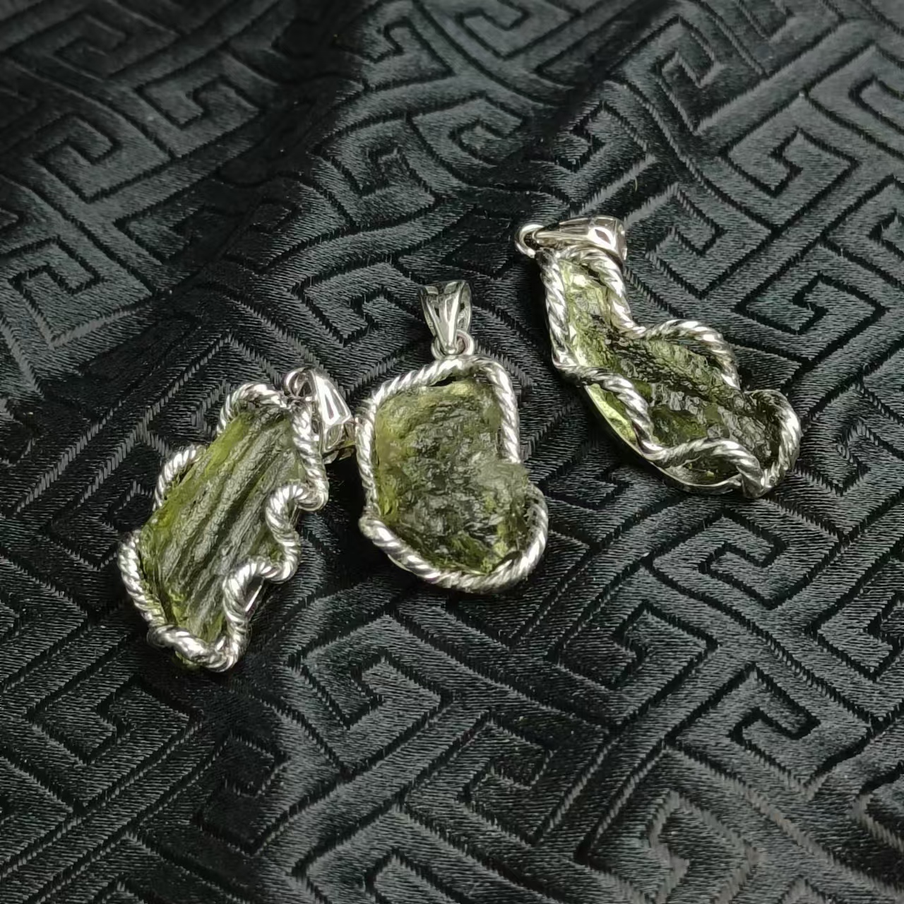 925银银制品 【天外来物】银饰颈饰随形YS-JS407