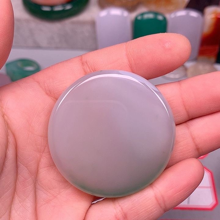 岩***行玛瑙/玉髓未镶嵌颈饰