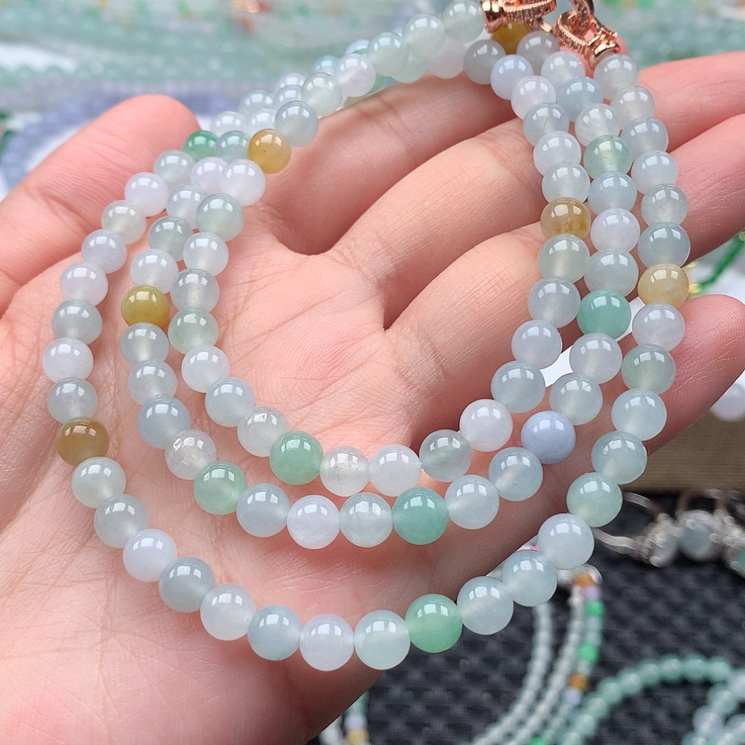 翡翠手链未镶嵌翡翠卡6