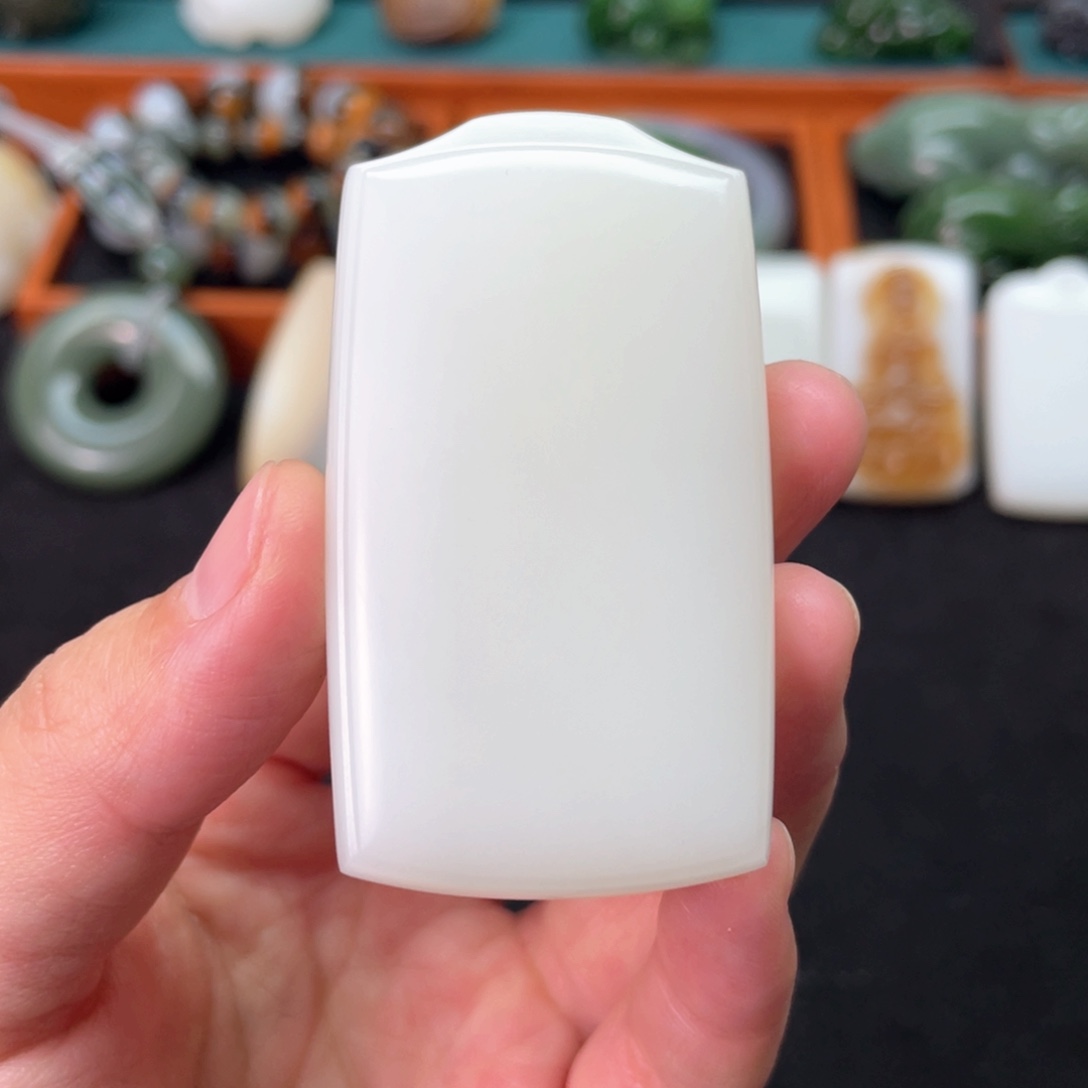 和田玉挂件未镶嵌